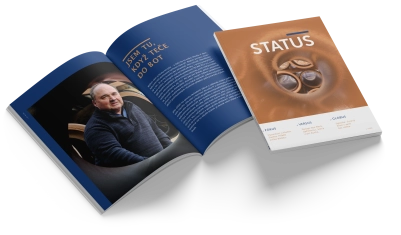 Ukážka posledného čísla magazínu STATUS