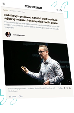 Podnikový systém od K2 hlásí balík novinek