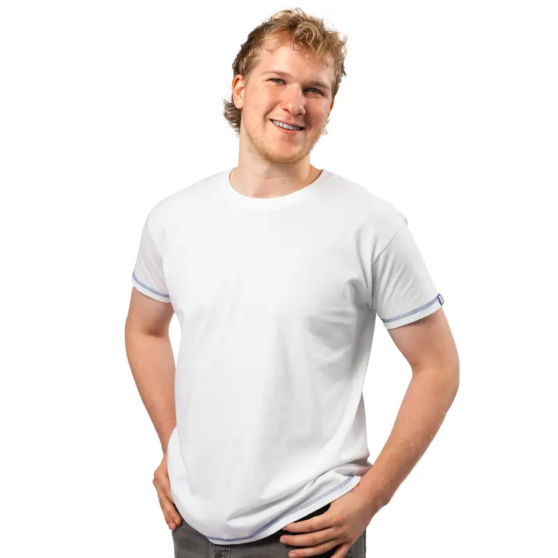 Tričko K2 tým s modrým lemováním M pánské