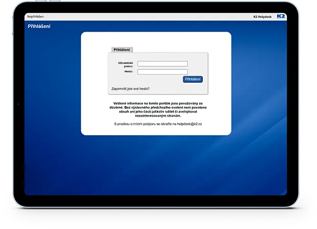 Helpdesk pre hlásenie HW chýb